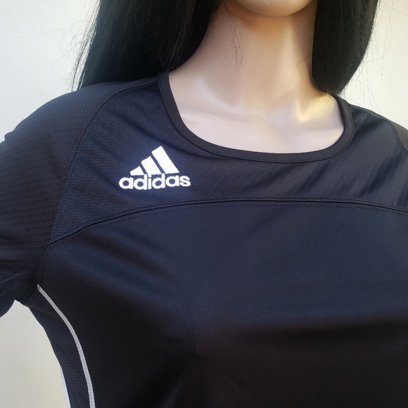 Women's Tops Adidas Short Sleeves Climacool M - Picture 3 of 6